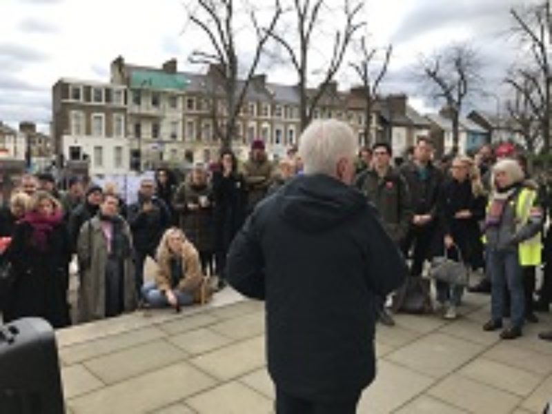 Goldsmiths Picket Line